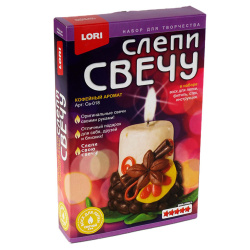 Набор Восковая свеча Экзотические цветы Св-003