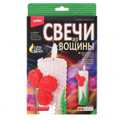 Набор Свечи из вощины Цветочное настроение Вн-005