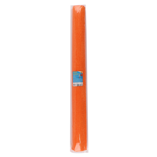 Бумага крепированная 50*250 см, 140 г/кв.м, флористическая, оранжевый deVENTE 8040749
