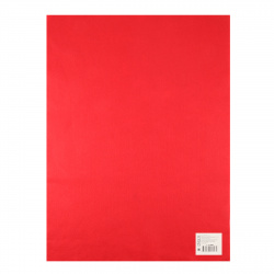 Фетр 50*70 см, 1,0 мм, 1 лист, красный КОКОС 213024