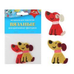 Декор вязаный Собачки 2шт С3303-02