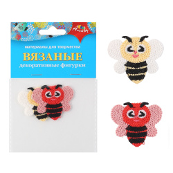 Декор вязаный Пчелки 2шт С3303-06