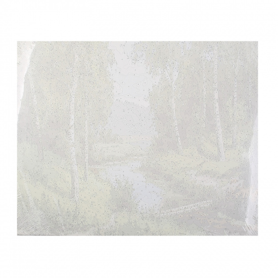 Картина по номерам 40*50 см, холст, на подрамнике Прищепа Мостик через реку Molly KK0856