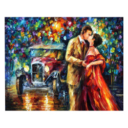 Раскраска по номерам на холсте 40*50 Животные микс TZ 13480