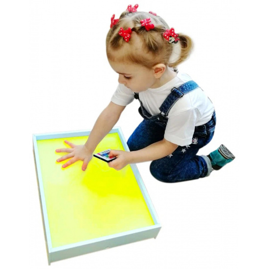 Набор для рисования песком Детский столик Десятое Королевство разноцветная подсветка 03837
