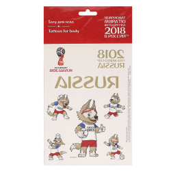 Наклейки-тату 26*14 2018 FIFA World Cup Russia 5181442