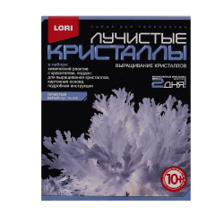 Набор Выращивание кристаллов Лучистый Белый кристалл Лк-006