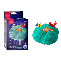Набор Выращивание кристаллов Кораллы Изумрудный коралл Крк-004
