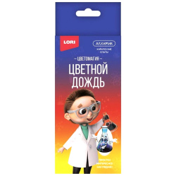 Набор для химических опытов Цветной дождь картонная коробка, 14+ Lori Оп-094