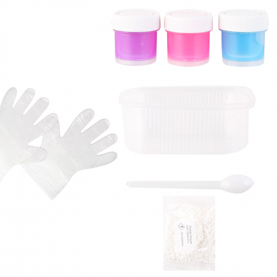 Набор для химических опытов Розовый, голубой и фиолетовый шарики картонная коробка, 8+ Lori Оп-100