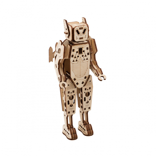 Конструктор деревянный, 71 деталь Робот Вега - R2 REZARK BOT-02