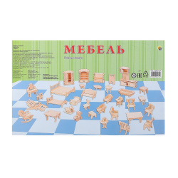 Конструктор сборные модели дерев 4 BIG Мебель МД-8472