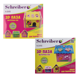 Конструктор EVA 3D Домик S 2152 ассорти
