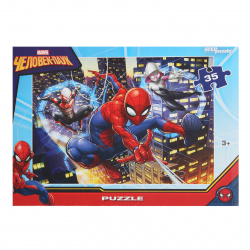 Пазлы 35 элементов, 230*330 мм Человек-паук Marvel Step Puzzle 91448