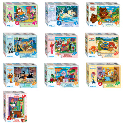 Пазлы 54 элемента 130*180 Step Puzzle Disney-4 Холодное сердце 71152
