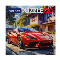 Пазлы, 120 элементов, 150*150 мм, Автопрестиж, Premium, Hatber, 120ПЗ5_34764