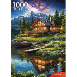 Пазлы 1000 элементов 470*670 Рыжий кот CreateMe Горный пейзаж Ф1000-8727