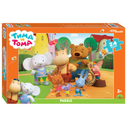Пазлы Макси 24эл 345*500 Тима и Тома Step Puzzle 90066