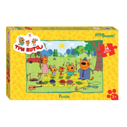 Пазлы Макси 24эл 345*500 Три кота Step Puzzle 90033