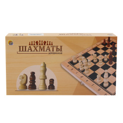 Игра настольная, 24*24 см, дерево, Шахматы, Рыжий кот, ИН-9460