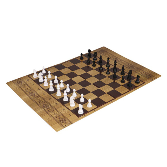 Игра настольная, 30*45 см, картон, пластик, Шахматы классические, Рыжий кот, ИН-0295