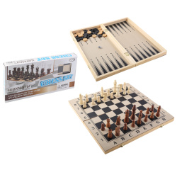 Игра настольная Шахматы, шашки, нарды 39*39 203567/3 КОКОС