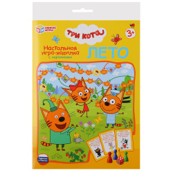 Игра настольная Ходилка Мини Умные игры Три кота 363167