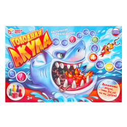 Игра настольная Ходилка Голодная акула Умные игры 356499