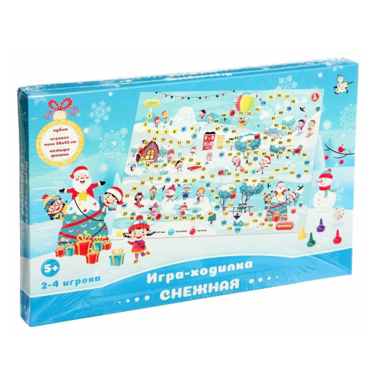 Игра настольная Ходилка Снежная Десятое Королевство 04732