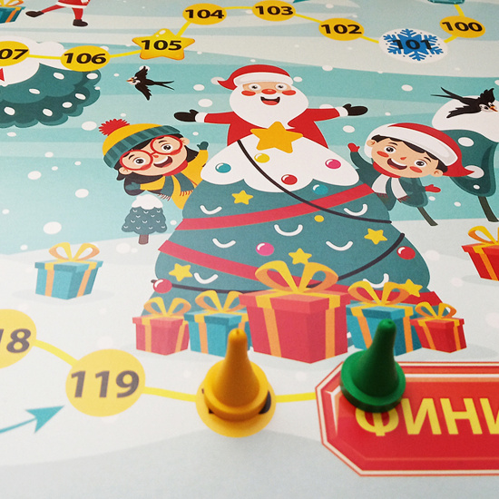 Игра настольная Ходилка Снежная Десятое Королевство 04732