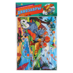 Игра настольная Ходилка Макси Рыжий кот Любимые пони ИН-7102