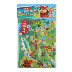 Игра настольная Животный мир России Рыжий кот ИН-7394