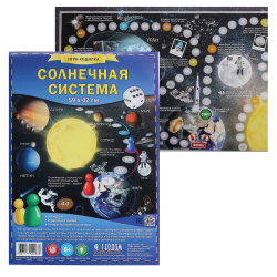 Игра настольная Ходилка с фишками Солнечная система 59,5*42см