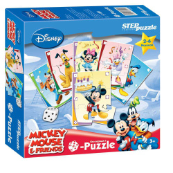Игра настольная Микки Маус Step Puzzle 87201