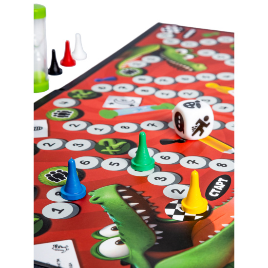 Игра настольная, Кроко-ТУСА, картон, пластик, Десятое Королевство, 05734