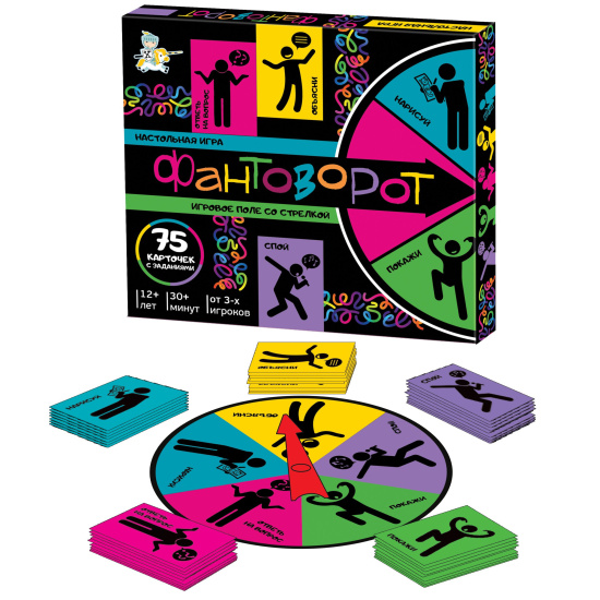 Игра настольная, Фантоворот, картон, Десятое Королевство, 05732