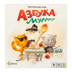 Игра настольная Азбука Муррзе дерево, картон Эврикус BG-17079