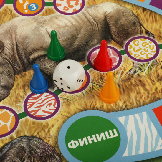 Игра настольная Животные планеты Земля картон, пластик Умные игры 4680107955319
