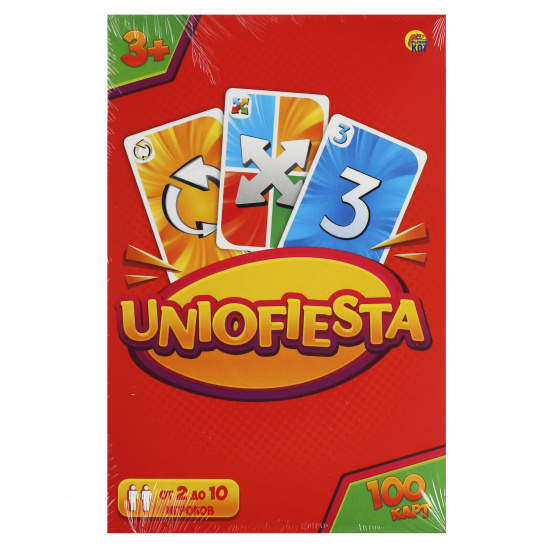 Игра настольная Унофиеста картон Рыжий кот ИН-5723