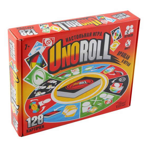 Игра настольная, UNOROLL, картон, пластик, Десятое Королевство, 05787