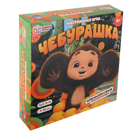 Игра настольная Чебурашка картон, пластик Умные игры 356516