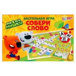 Игра настольная Умные игры Словодел Собери слово Ми-Ми-Мишки 277794