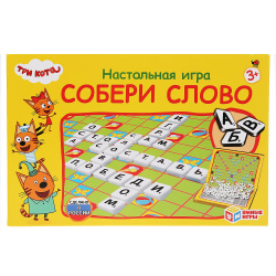 Игра настольная Умные игры Словодел Собери слово Три кота 280342