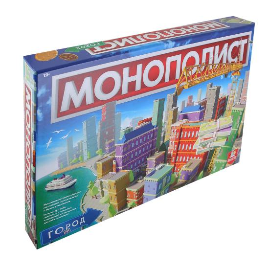 Игра настольная Монополист Город картон, пластик Десятое Королевство 04945