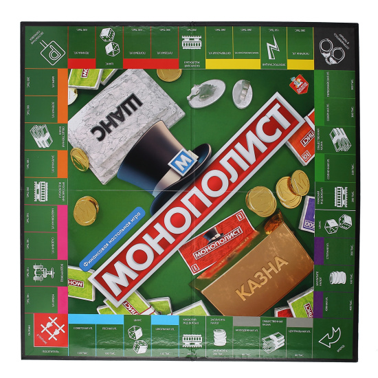 Игра настольная Монополист картон, пластик Десятое Королевство 04934