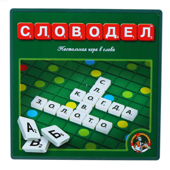 Игра настольная, Словодел, пластик, Десятое Королевство, 01347