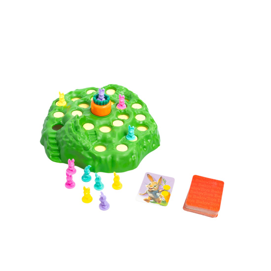 Игра настольная, Погоня за морковкой, Baby Toys, картон, пластик, Десятое Королевство, 70046