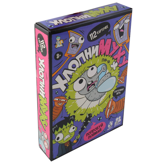 Игра настольная, Хлопни Муху, картон, Десятое Королевство, 05886