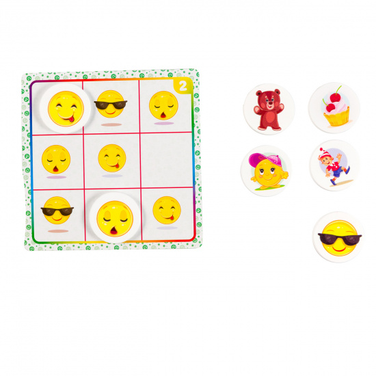 Игра развивающая IQ step Эмоции Судоку для самых маленьких картон Step Puzzle 89833