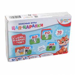 Игра развивающая Bright kids Полезные игры Цапцарапки Рыжий кот ИН-4269